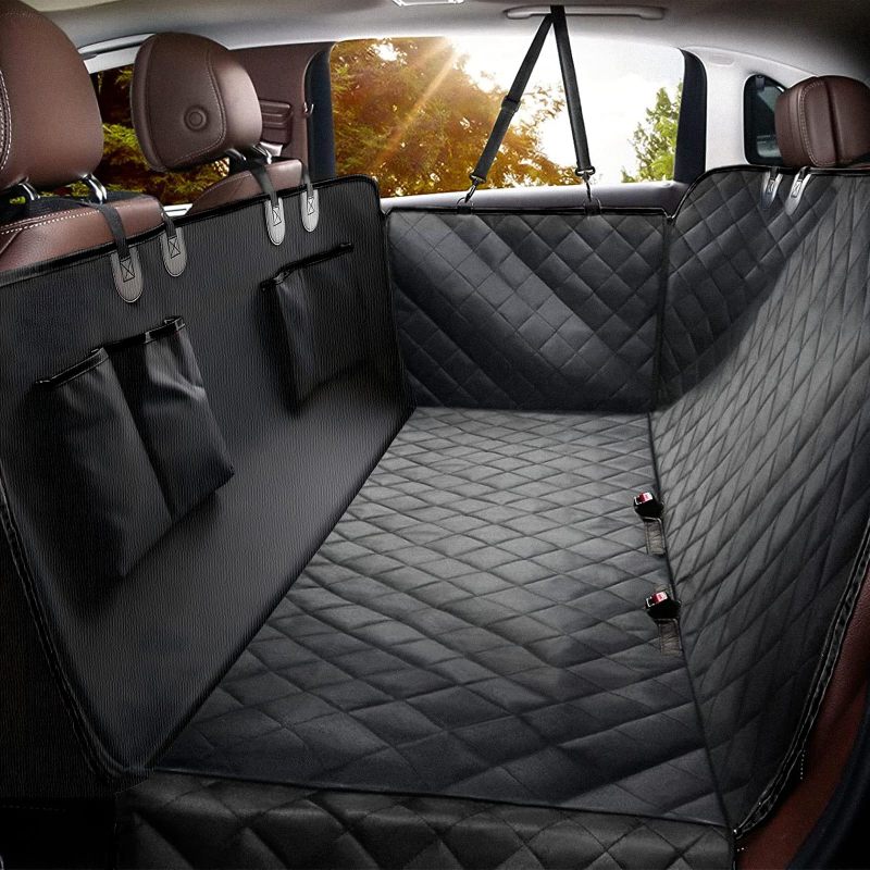 🐶 No More Messy Car Rides – Premium Waterproof Dog Hammock Seat Cover for Happy Adventures